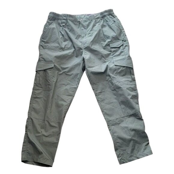 PROPPER LIGHTWEIGHT TACTICAL CARGO PANTS 44x32 F5252 OLIVE GREEN stain resist - Picture 1 of 12